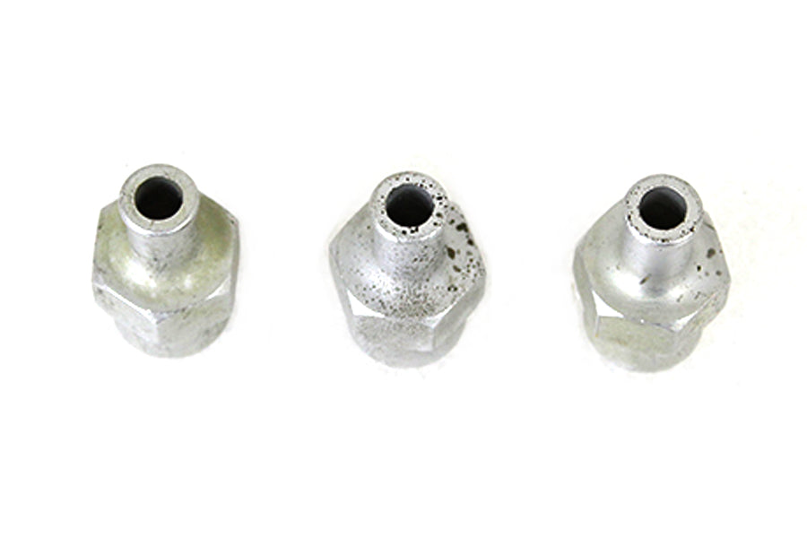 40-0877 - WR Hex Barb Oil Line Fitting Set Zinc Plated by Wyatt Gatling