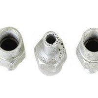 40-0877 - WR Hex Barb Oil Line Fitting Set Zinc Plated by Wyatt Gatling