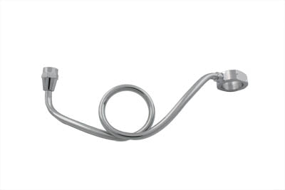 40-0905 - Crossover Coil Gas Line Chrome by V-Twin