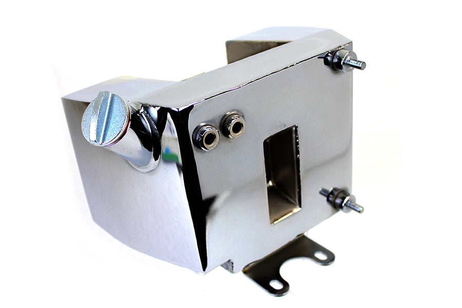 40-1006 - 45 WL Chrome Side Fill Wrap Around Oil Tank by Wyatt Gatling