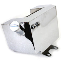 40-1015 - Center Post Mount Wrap Around Oil Tank Chrome by Wyatt Gatling