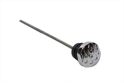 40-1273 - Chrome Oil Fill Dipstick Flame by Wyatt Gatling