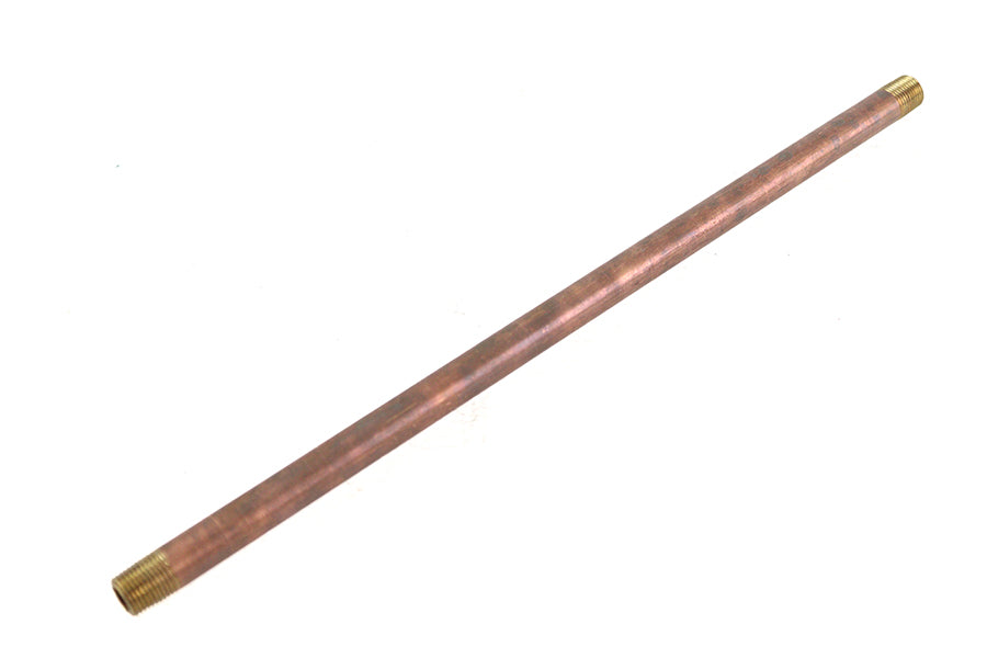 1/8 inch NPT x 10 inch Brass Pipe