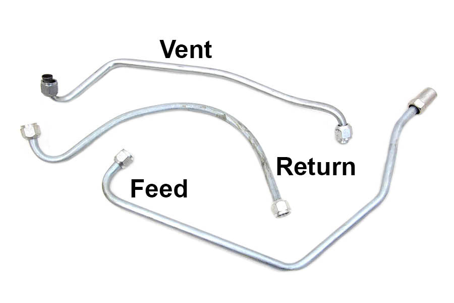 Zicad Plated Oil Line Set