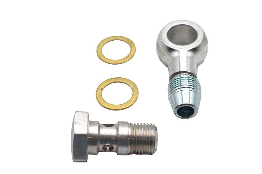 40-2163 - Banjo Oil Line Fitting Set by V-Twin