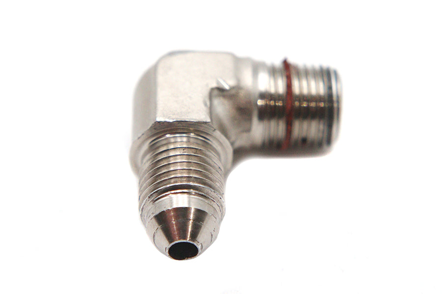 40-9090 - 90? Elbow Oil Line Fitting by V-Twin