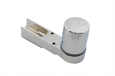 40-9911 - Chrome Billet Oil Filter Bracket by Wyatt Gatling