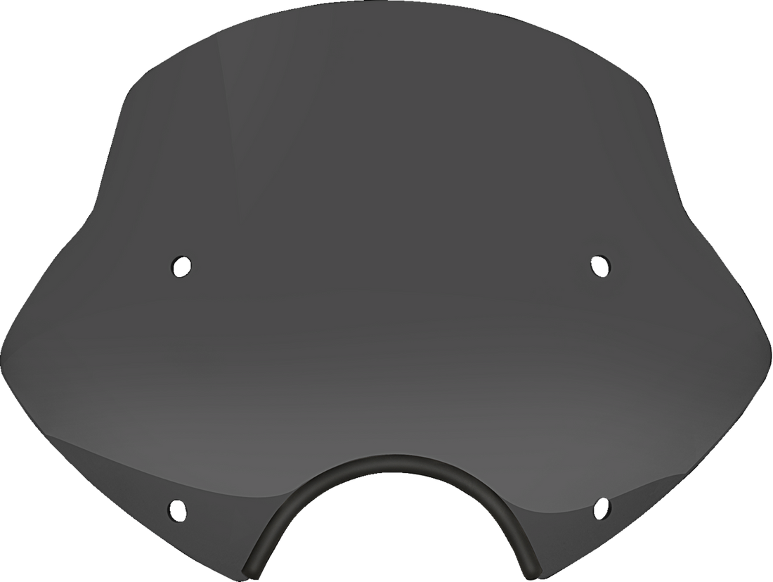 MEMPHIS SHADES Speed Demon Sportshields - 13" - 7" Headlight Cutout - Dark Black Smoke MEP54310