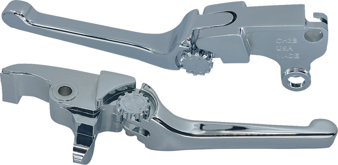 PSR Anthem Adjustable Clutch Lever for Harley Models - Chrome 12-00667-20
