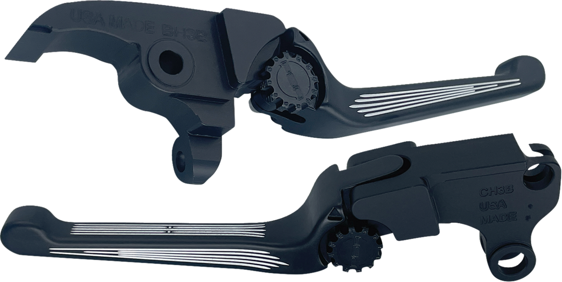 PSR Anthem Adjustable Clutch Lever for Harley Models - Contrast 12-00667-31