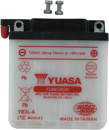 YUASA Battery - YB3L-A YUAM223LA