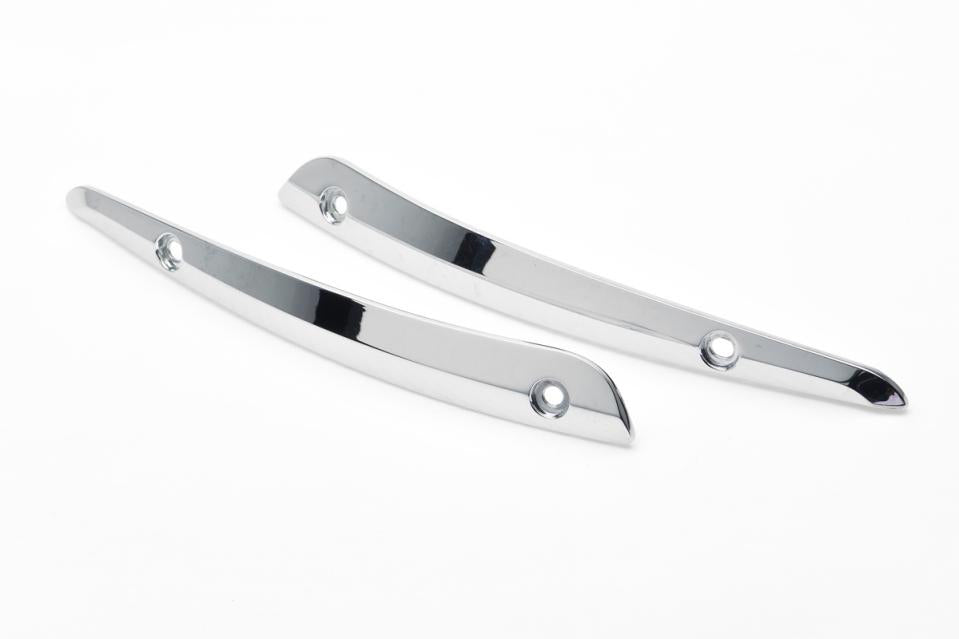 42-0007 - Chrome Split Windshield Trim Set by V-Twin