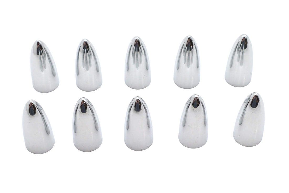 42-0016 - Valve Stem Cover Steel Chrome by V-Twin