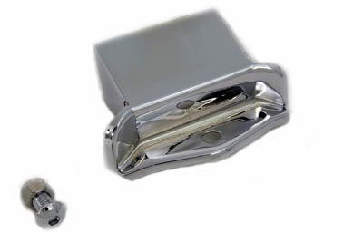 42-0027 - Chrome Top Center Motor Mount Cover by V-Twin