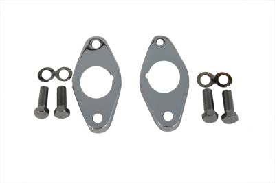 42-0030 - Swingarm Pivot Cover Set Chrome by V-Twin