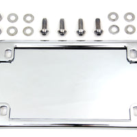 42-0066 - License Plate Frame Kit Chrome by V-Twin