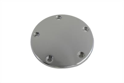 42-0119 - Domed Ignition System Cover 5-Hole Chrome by V-Twin