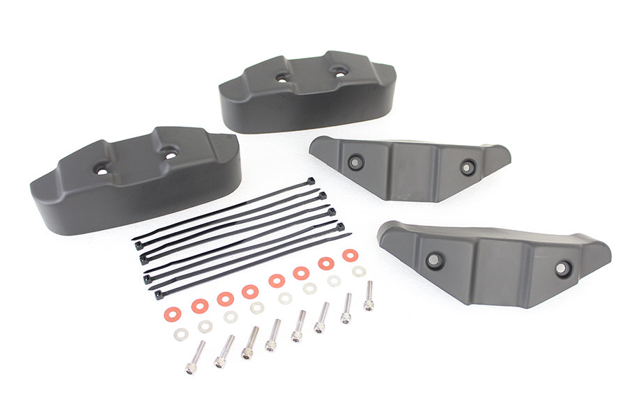 42-0139 - Rocker Box Dress Cover Set Matte Black by V-Twin