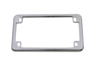 42-0210 - License Plate Frame Chrome by V-Twin