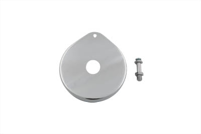 42-0217 - Chrome Kick Starter Return Spring Cover by V-Twin