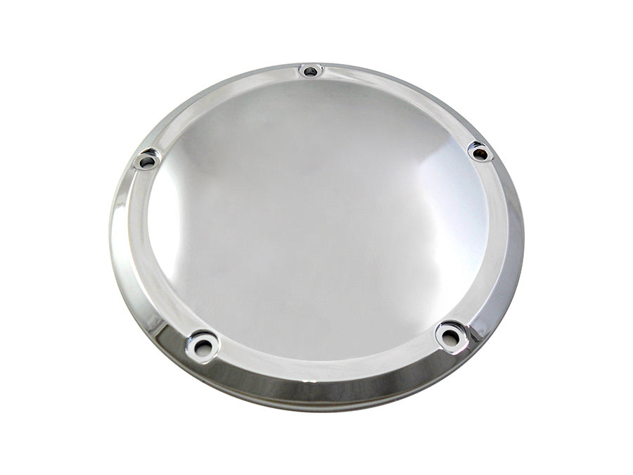 42-0223 - M8 Chrome Smooth Derby Cover by V-Twin