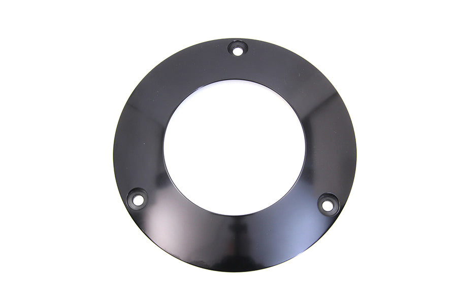 42-0239 - Black 3-Hole C-Thru Derby Cover by V-Twin