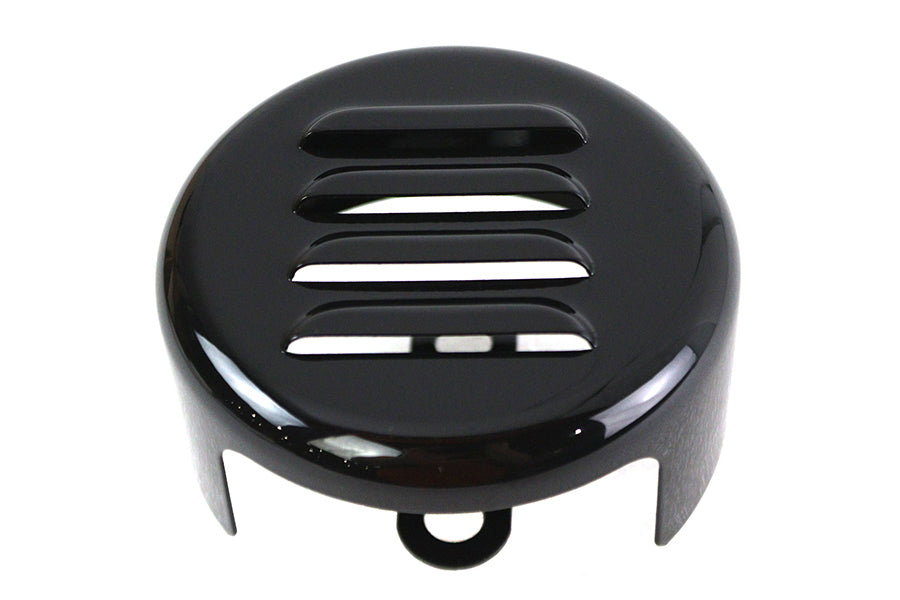 42-0248 - Black Louvered Horn Cover by V-Twin