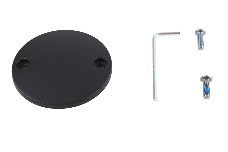 42-0258 - M8 Ignition System Cover Domed Matte Black by V-Twin