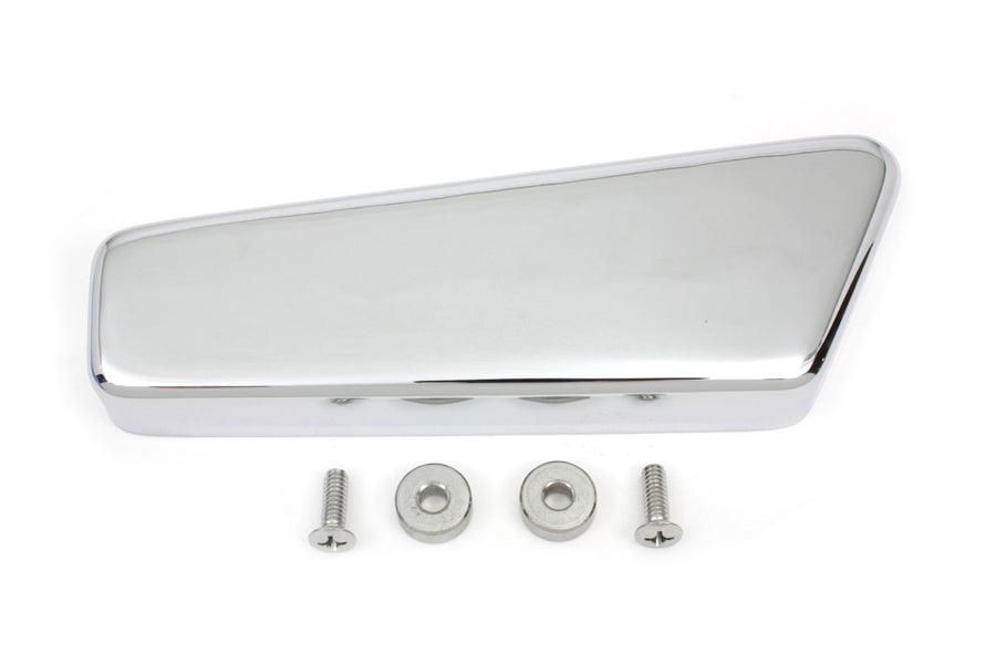 42-0313 - Chrome Smooth Starter Relay Cover Kit by V-Twin