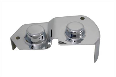 42-0347 - Starter Cover Chrome 1-Piece by V-Twin