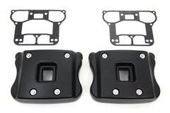 42-0352 - Rocker Box Cover Set Black by V-Twin