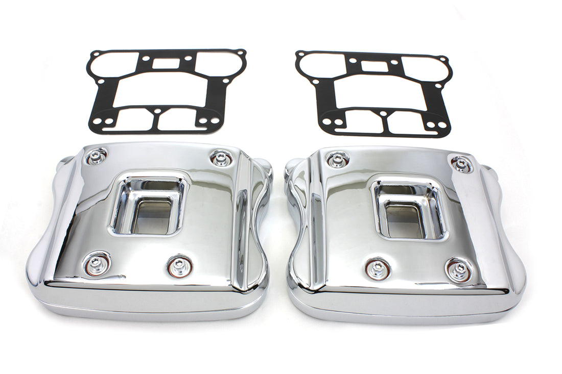 42-0364 - Rocker Box Cover Kit Chrome by V-Twin