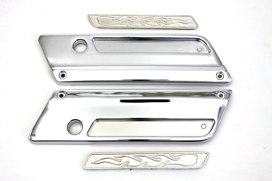 42-0365 - Saddlebag Latch Cover Set by V-Twin