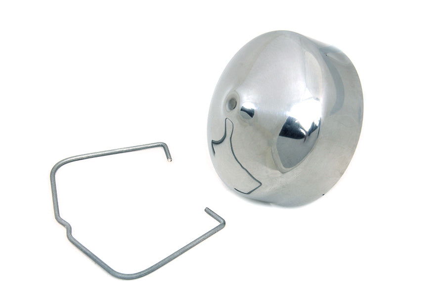 42-0382 - Stainless Steel Distributor Cover Kit by V-Twin