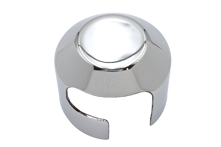 42-0400 - Chrome Starter Solenoid End Cover by V-Twin