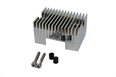 42-0405 - Chrome Die-Cast Volt Pack Cover by V-Twin
