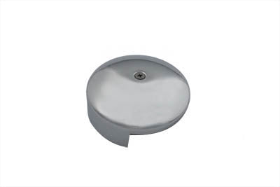 42-0414 - Chrome Generator 2-Brush End Cover by V-Twin