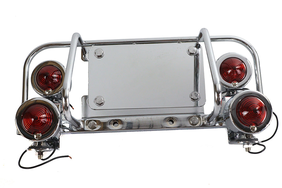 42-0421 - Chrome Dresser Light Bar by V-Twin