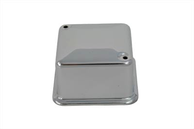 42-0442 - Chrome 6 Volt Delco Type 3-Brush Regulator Cover by V-Twin
