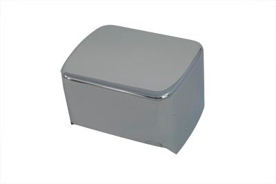 42-0445 - Coil Cover Chrome Smooth by V-Twin