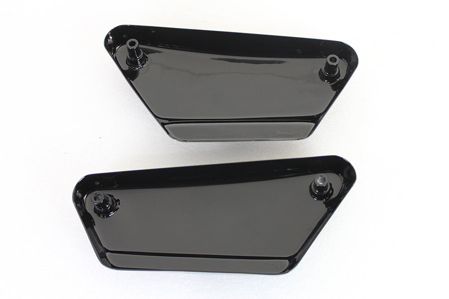 42-0483 - Frame Side Cover Set Black by V-Twin