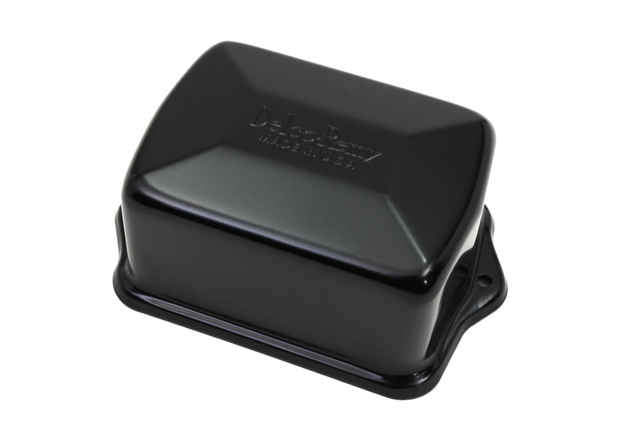 42-0539 - Black 12 Volt Delco Remy Regulator Cover by V-Twin