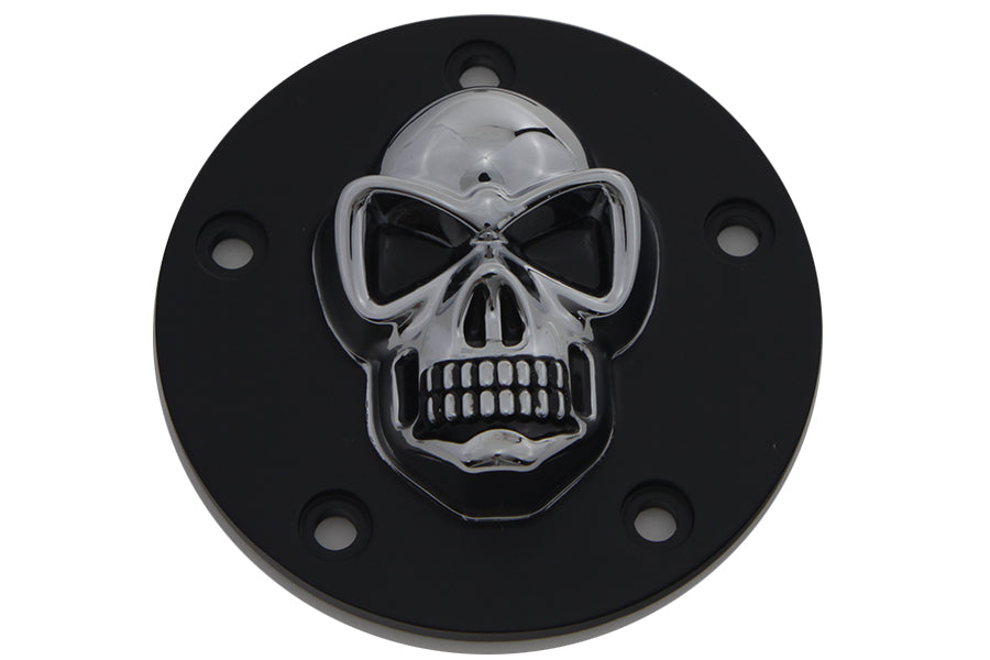 42-0562 - Black Skull Style Point Cover by V-Twin