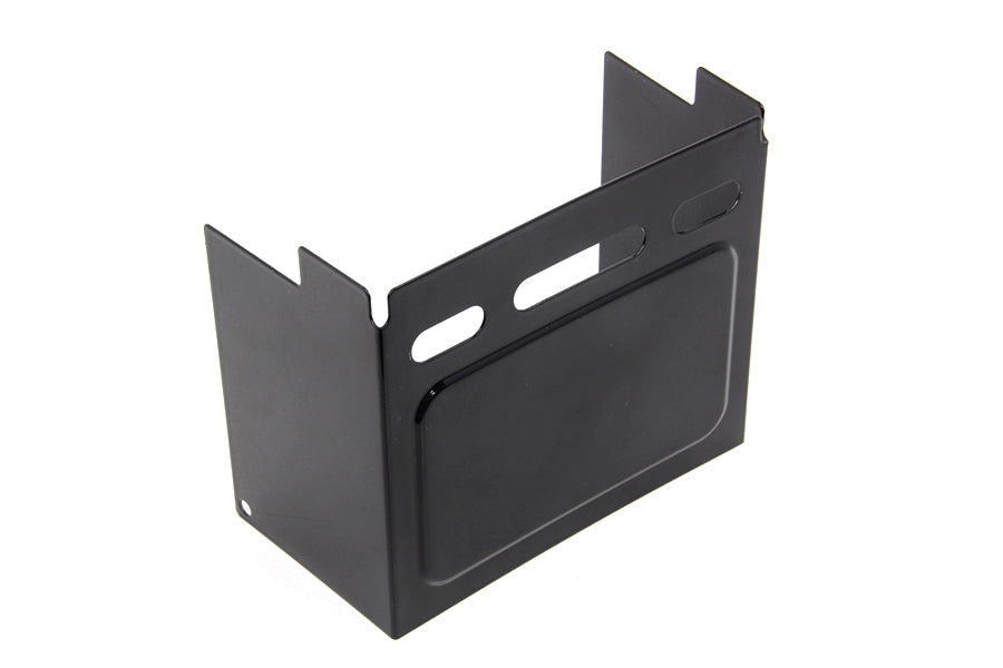 42-0585 - Black Embossed Battery Side Cover by V-Twin
