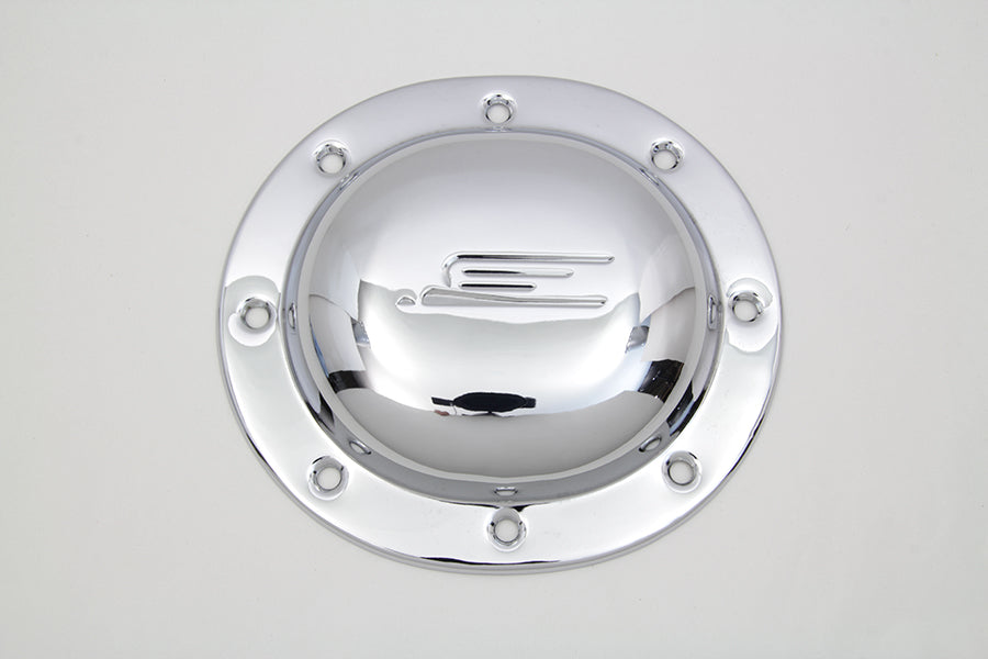 42-0628 - Bird Style Derby Cover Chrome by V-Twin