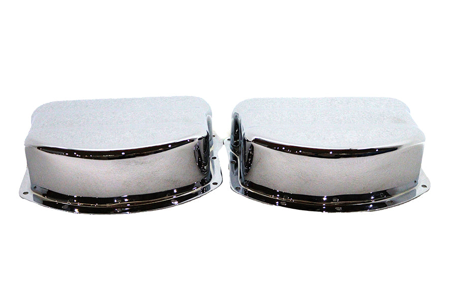 42-0640 - Panhead Cover Set Chrome by Paughco