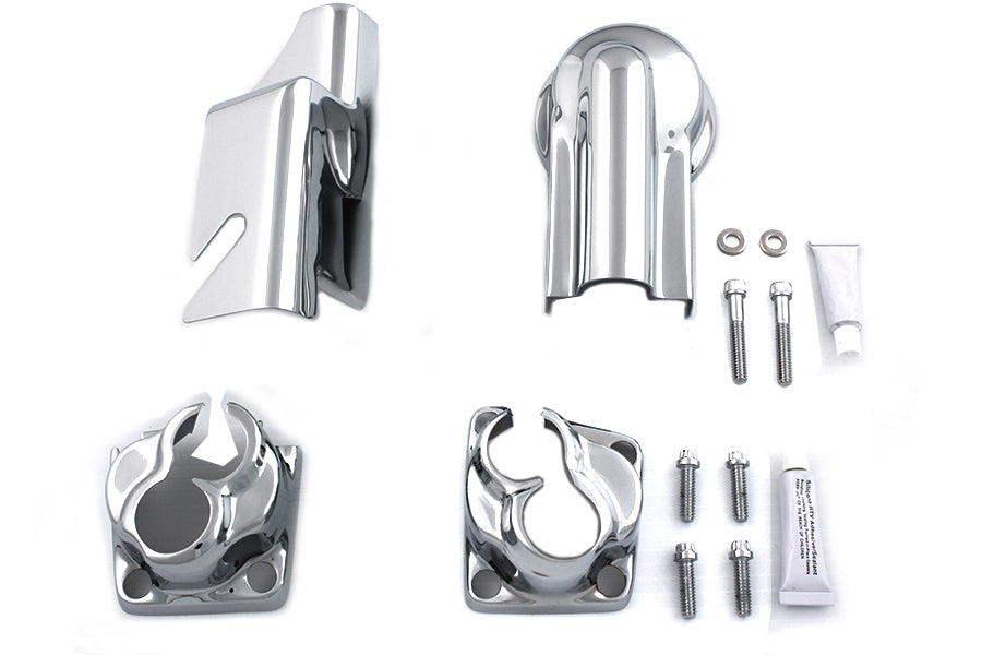 42-0654 - Chrome Oil Pump Dress Up Kit by V-Twin