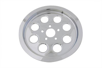 42-0660 - Outer Pulley Cover 70 Tooth Chrome by V-Twin