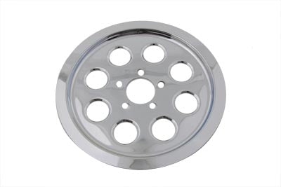 42-0682 - Outer Pulley Cover 70 Tooth Chrome by V-Twin
