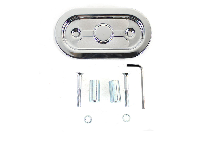 42-0685 - Voltage Regulator Cover Chrome by V-Twin